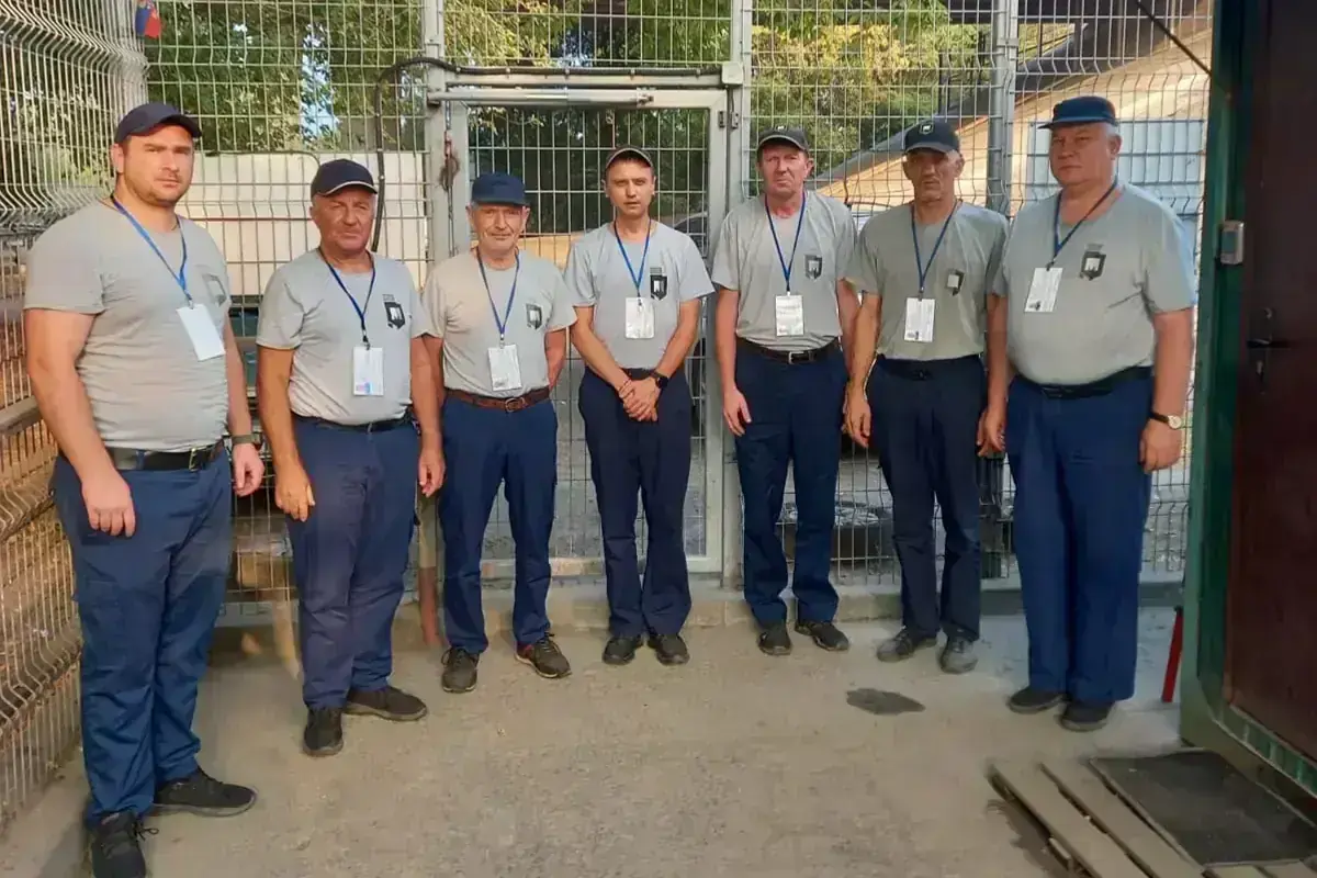 Дежурная смена - Коллектив перед заступлением на дежурство