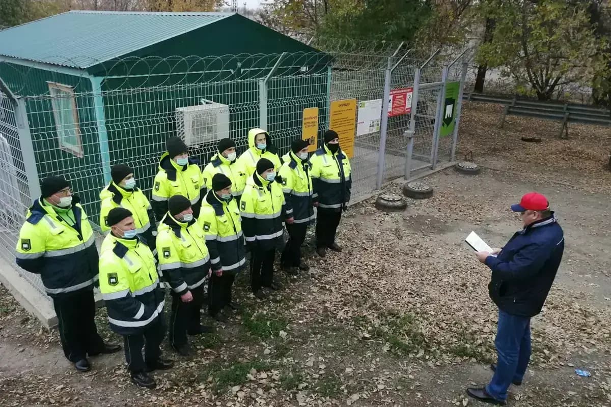 Дежурная смена - Тренировка и инструктаж перед заступлением на дежурство